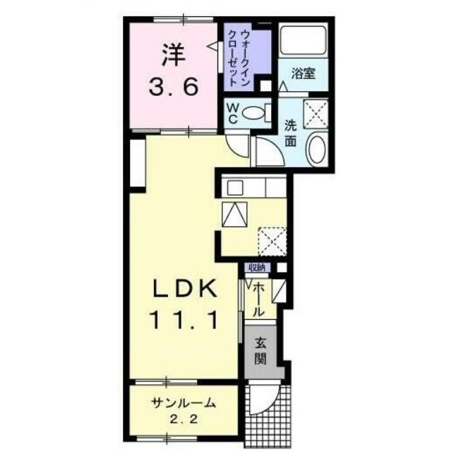 コロボックル藤阪105 四角